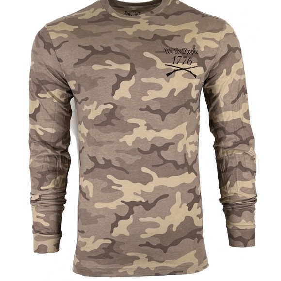 Howitzer Style Men's T-shirt We Will Defend Military Grunt - Picture 3 of 10